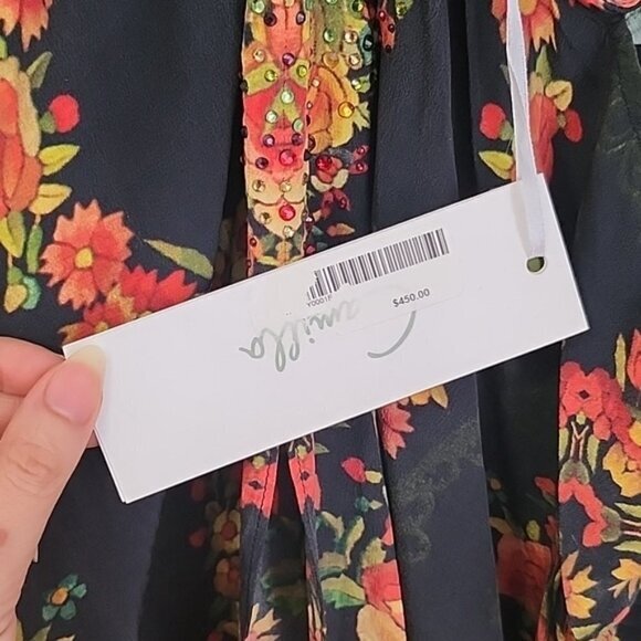 Camilla‎ Lift the Veil Flounce Halterneck Layered Playsuit Romper Size 1 b57 - Picture 5 of 16